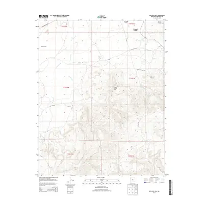 2013 Map of Big Rock Hill, 2013 Print