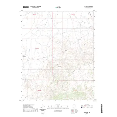 2023 Map of Big Rock Hill, 2023 Print
