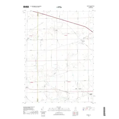 2018 Map of Big Rock, 2018 Print