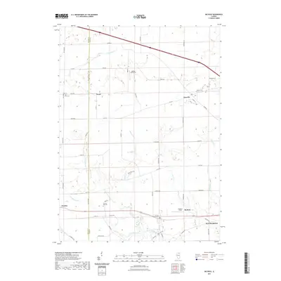 2021 Map of Big Rock, 2021 Print