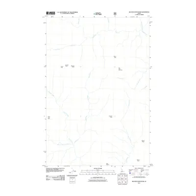 2011 Map of Big Rock Mountain, 2011 Print