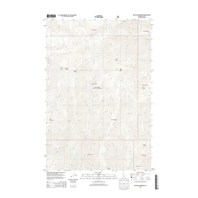2013 Map of Big Rock Mountain, 2013 Print