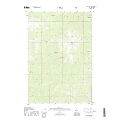 2020 Map of Big Rock Mountain, 2020 Print