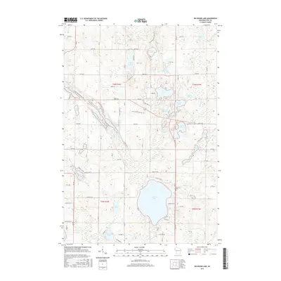 2015 Map of Big Round Lake, 2015 Print