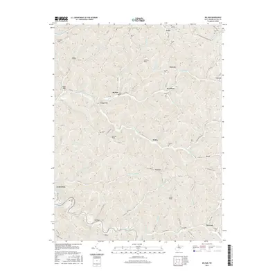 2016 Map of Big Run, 2016 Print
