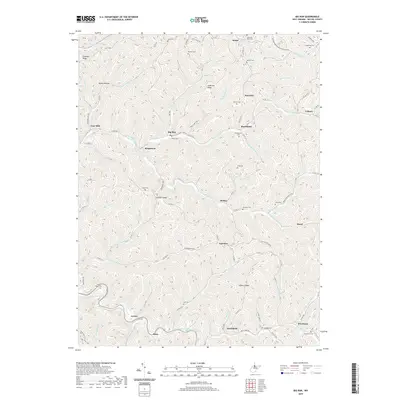 2019 Map of Big Run, 2019 Print