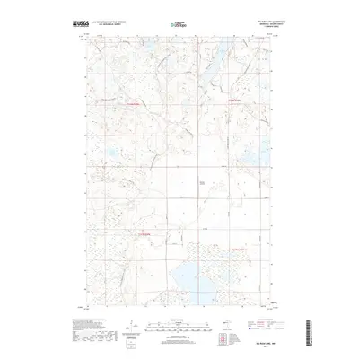 2019 Map of Big Rush Lake, 2019 Print
