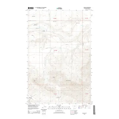 2014 Map of Big Sag, 2014 Print