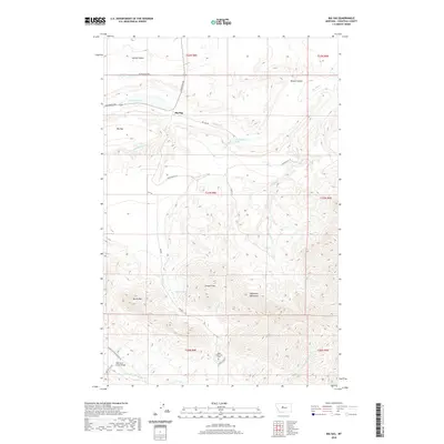 2020 Map of Big Sag, 2020 Print
