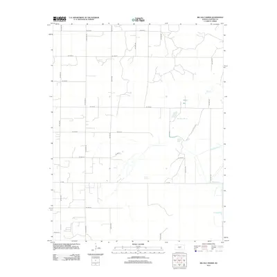 2012 Map of Big Salt Marsh, 2012 Print