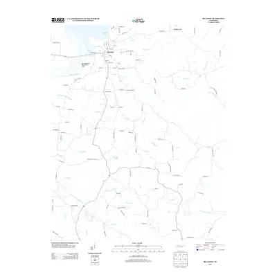 2013 Map of Big Sandy, 2013 Print