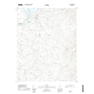 2019 Map of Big Sandy, 2019 Print