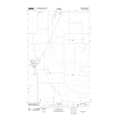 2011 Map of Big Sandy, 2011 Print