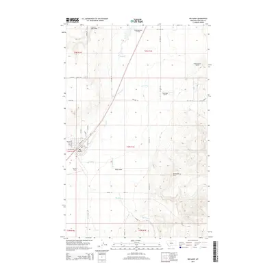 2014 Map of Big Sandy, 2014 Print
