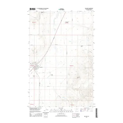 2017 Map of Big Sandy, 2017 Print