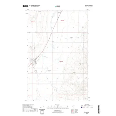 2020 Map of Big Sandy, 2020 Print