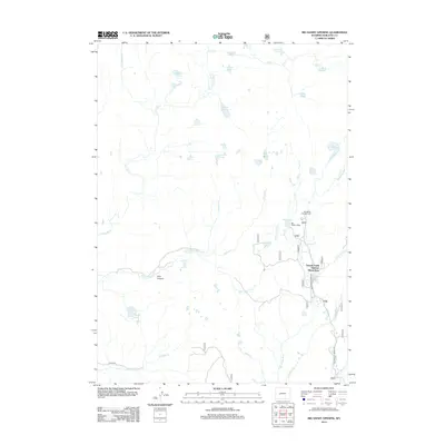 2012 Map of Big Sandy Opening, 2012 Print