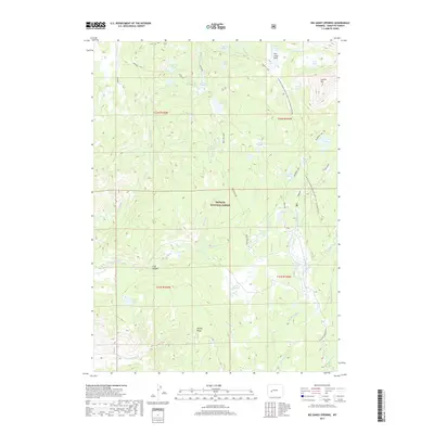 2017 Map of Big Sandy Opening, 2017 Print