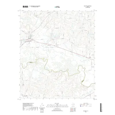 2019 Map of Big Sandy, 2019 Print