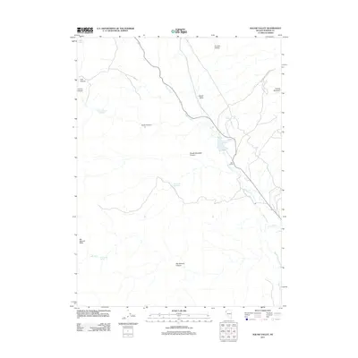 2011 Map of Big Sawmill Canyon, 2011 Print