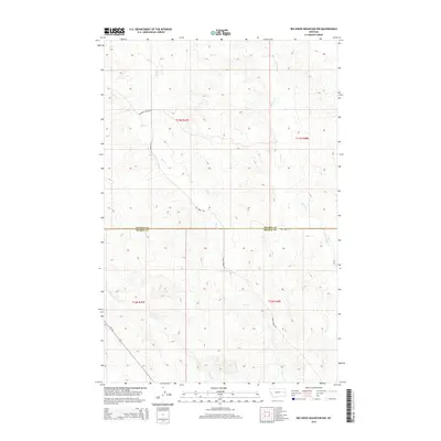 2014 Map of Big Sheep Mountain NW, 2014 Print