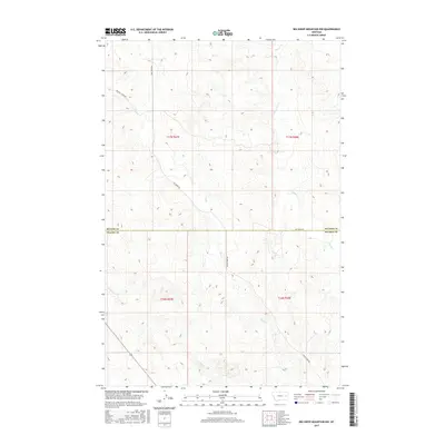 2017 Map of Big Sheep Mountain NW, 2017 Print
