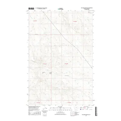2017 Map of Big Sheep Mountain, 2017 Print