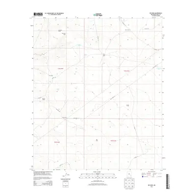 2013 Map of Big Sinks, 2013 Print