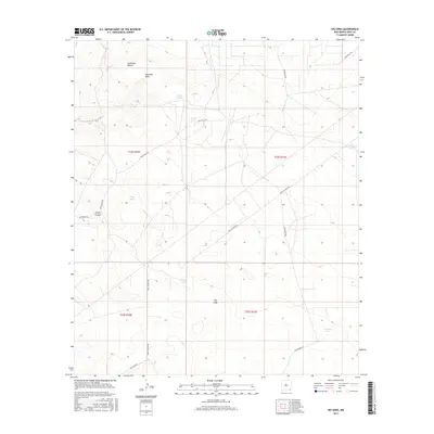 2017 Map of Big Sinks, 2017 Print