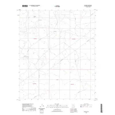 2020 Map of Big Sinks, 2020 Print