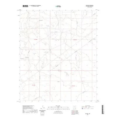 2023 Map of Big Sinks, 2023 Print