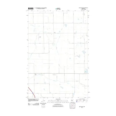 2010 Map of Big Slough, 2010 Print