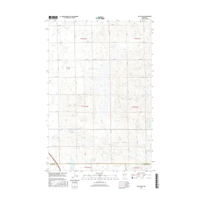 2016 Map of Big Slough, 2016 Print