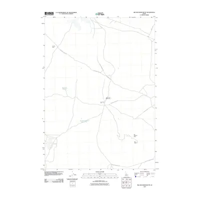 2010 Map of Big Southern Butte, 2010 Print