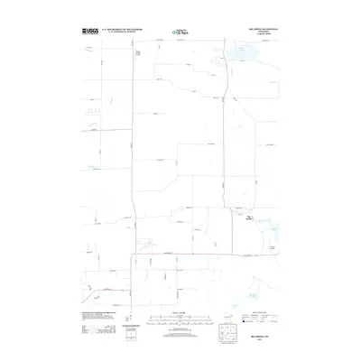 2013 Map of Big Spring, 2013 Print