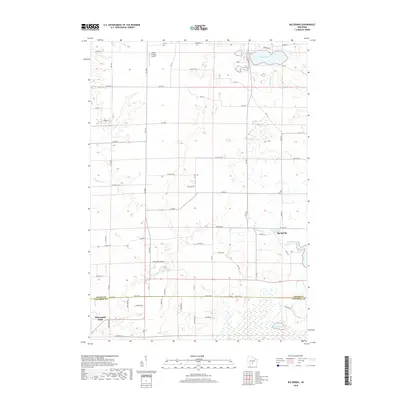 2018 Map of Big Spring, 2018 Print