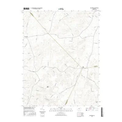 2016 Map of Big Spring, 2016 Print