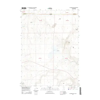 2015 Map of Big Spring Butte, 2015 Print