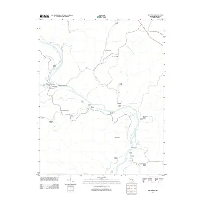 2011 Map of Big Spring, 2011 Print