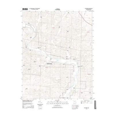 2015 Map of Big Spring, 2015 Print