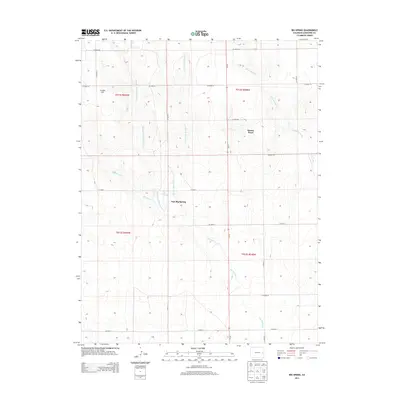 2013 Map of Big Spring, 2013 Print