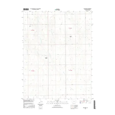 2016 Map of Big Spring, 2016 Print