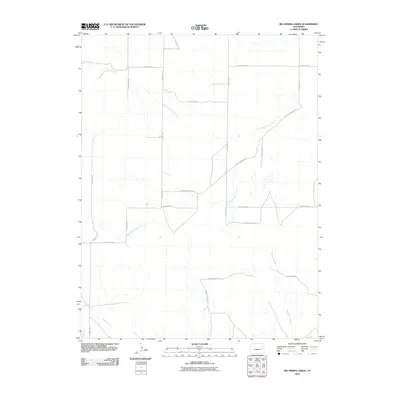 2010 Map of Big Spring Creek, 2010 Print