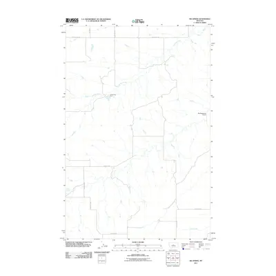 2011 Map of Big Spring, 2011 Print