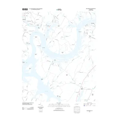 2013 Map of Big Spring, 2013 Print