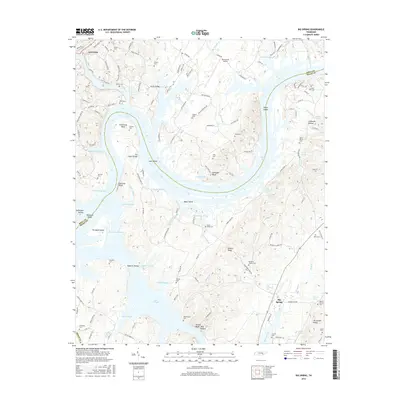 2016 Map of Big Spring, 2016 Print