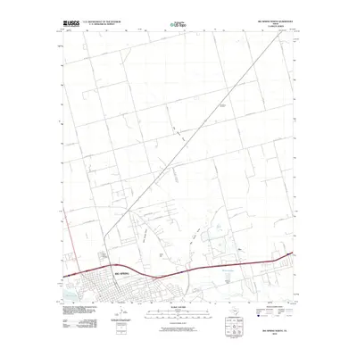2010 Map of Big Spring North, 2010 Print