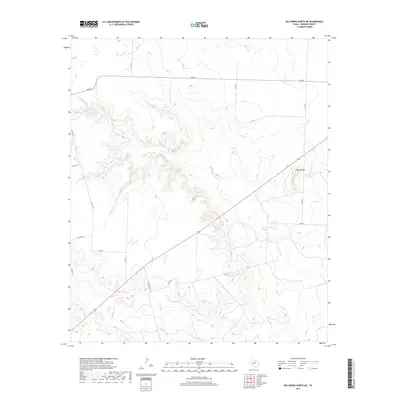 2019 Map of Big Spring North NE, 2019 Print