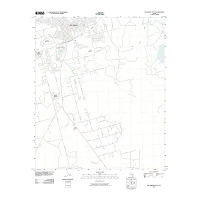 2010 Map of Big Spring South, 2010 Print