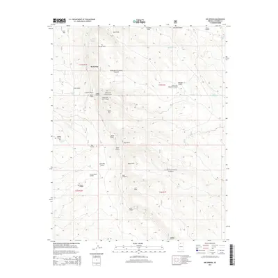 2014 Map of Big Springs, 2014 Print